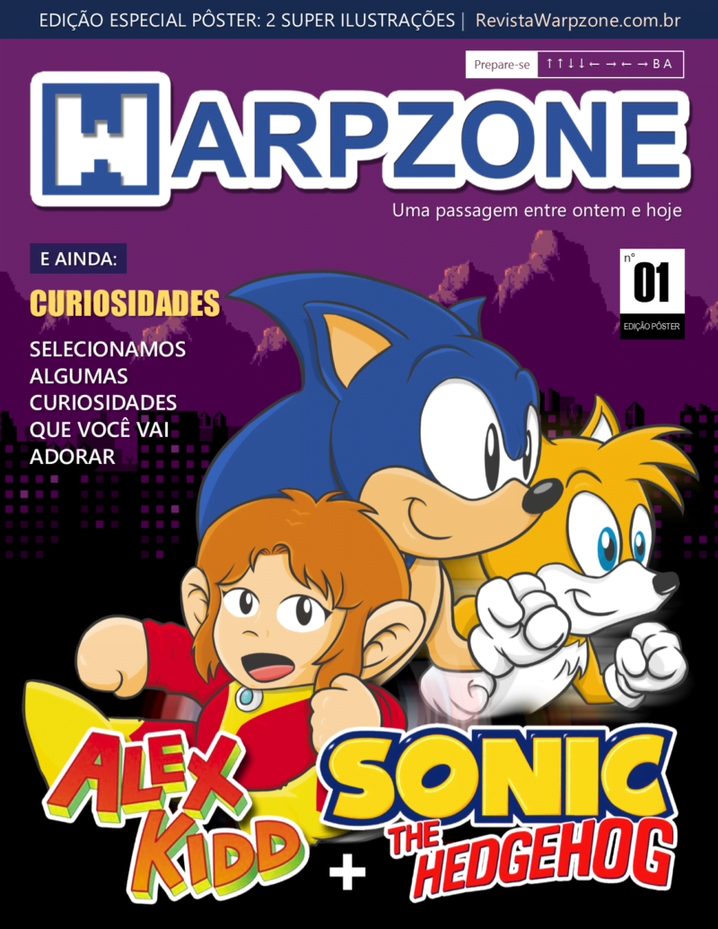Pôster Sonic & Alex Kidd