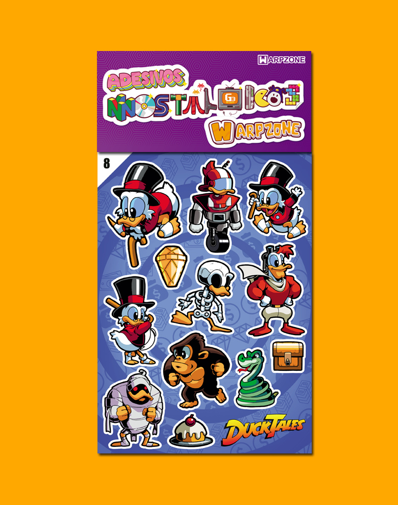 DuckTales | Adesivos Nostálgicos WarpZone